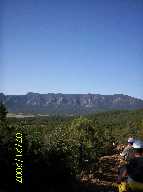 View of Tooth Ridge approaching Webster Lake from Harlan